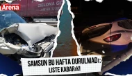 "Samsun'da son bir haftada 5 kaza: Yaralı sayısı 6!"