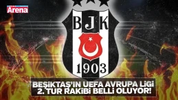 Beşiktaş’ın UEFA Avrupa Ligi 2. tur rakibi belli oluyor!